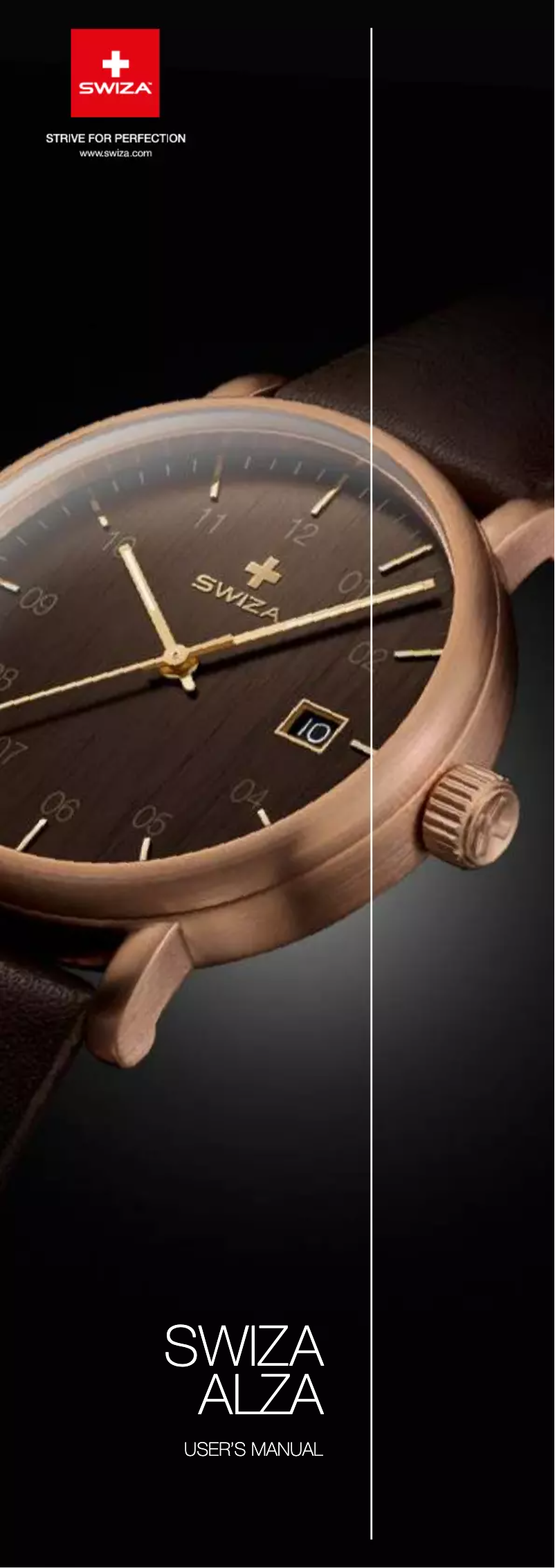 Página nº 1 - Manual de usuario Swiza Alza