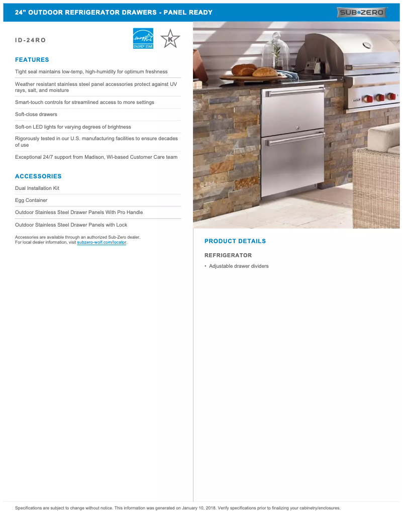 Imagen de la primera página del manual del dispositivo ID-24RO