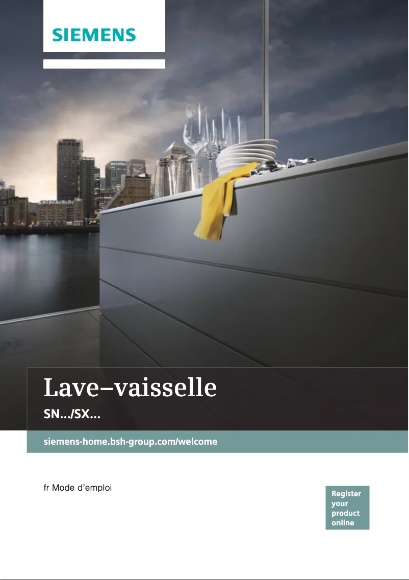 Página 1 del manual Manual de usuario Siemens SN858D06PE