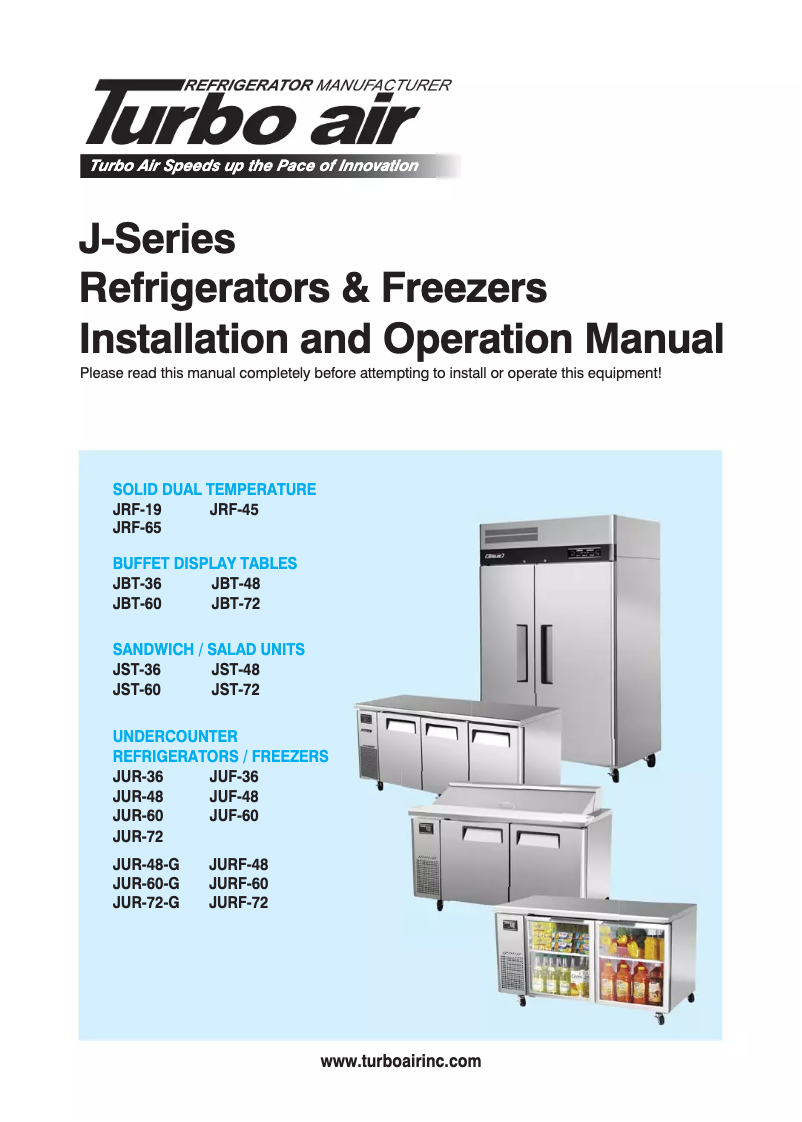 Imagen de la primera página del manual del dispositivo JBT-60