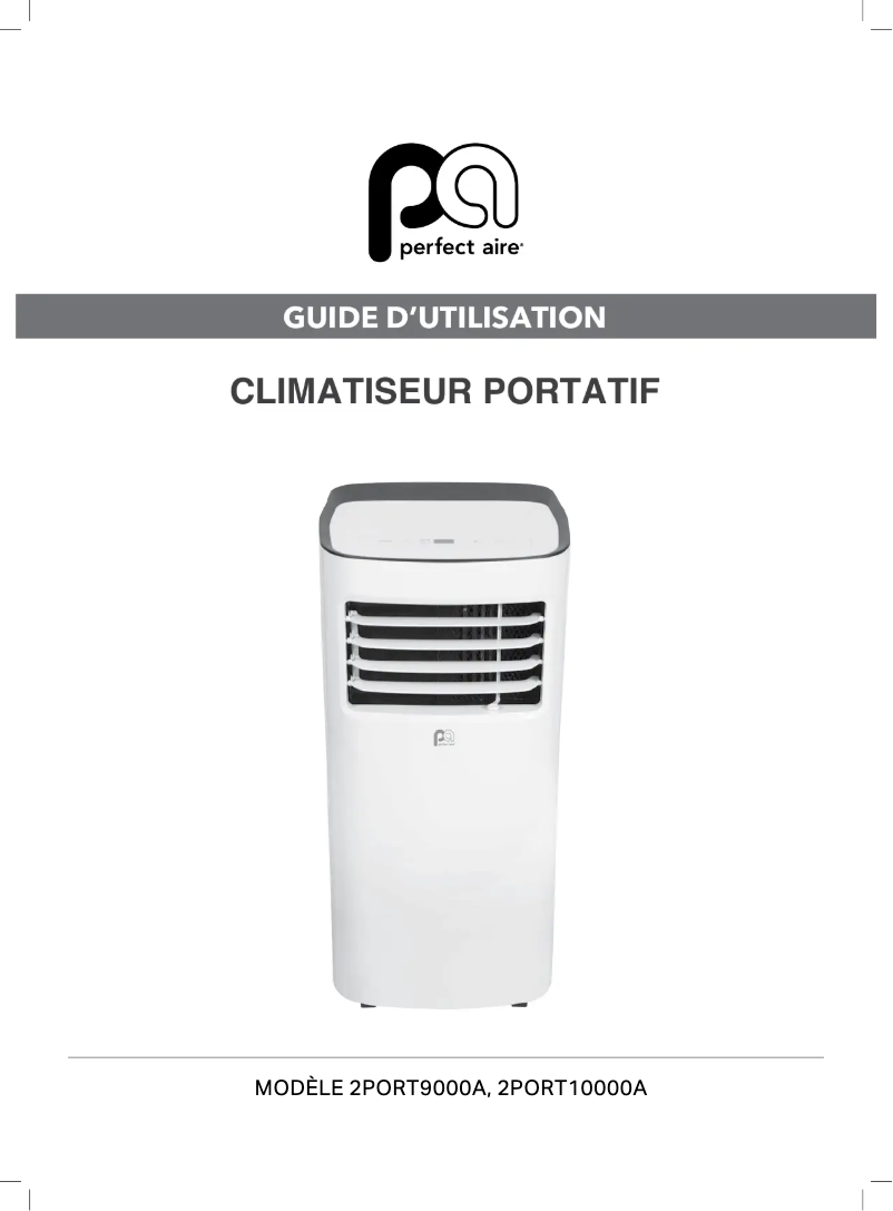 Página 1 del manual Manual de usuario Perfect Aire 2PORT10000A