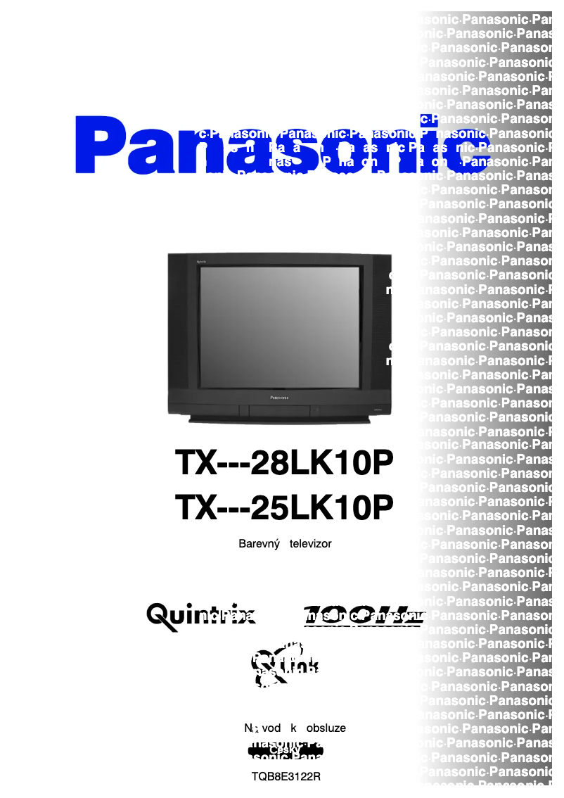 Imagen de la primera página del manual del dispositivo TX-25LK10P