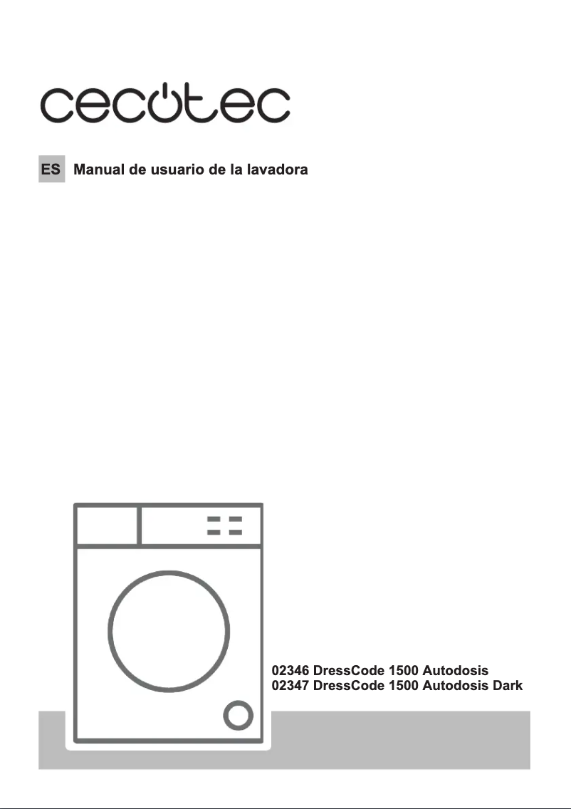 Imagen de la primera página del manual del dispositivo Bolero DressCode 1500 Autodosis Dark