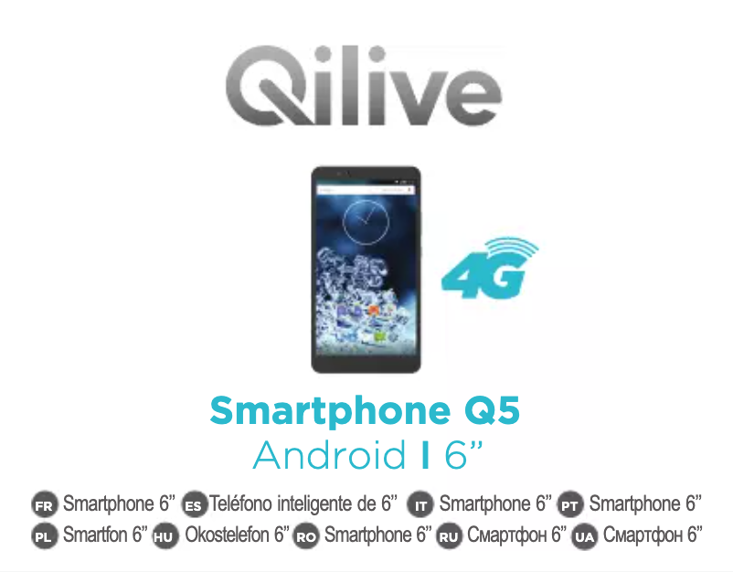 Página 1 del manual Manual de usuario Qilive Q5 6inch