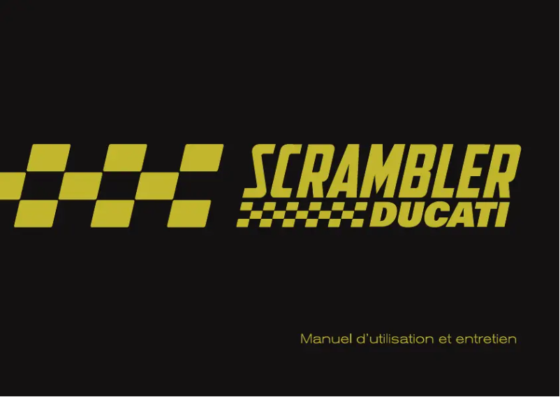 Página 1 del manual Manual de usuario Ducati Cafè Racer (2017)