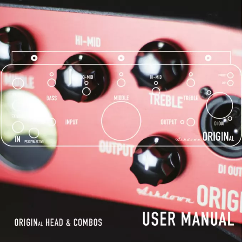 Página 1 del manual Manual de usuario Ashdown Engineering Original HD-1