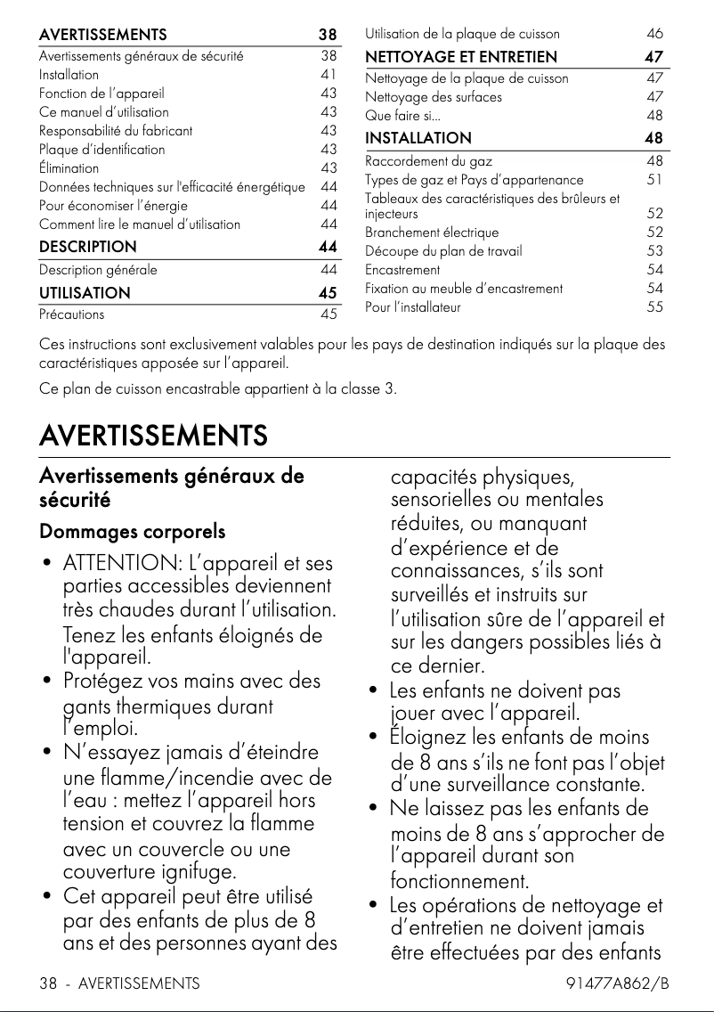 Página 1 del manual Manual de usuario Smeg P260XGH