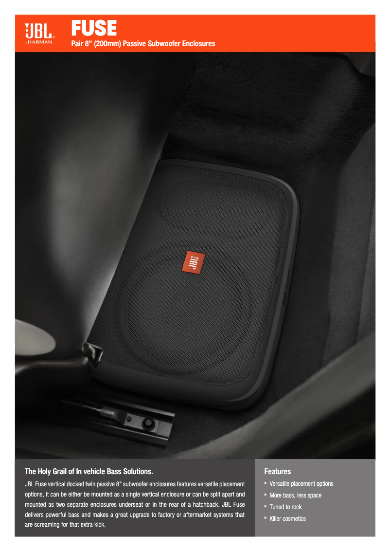 Imagen de la primera página del manual del dispositivo Fuse