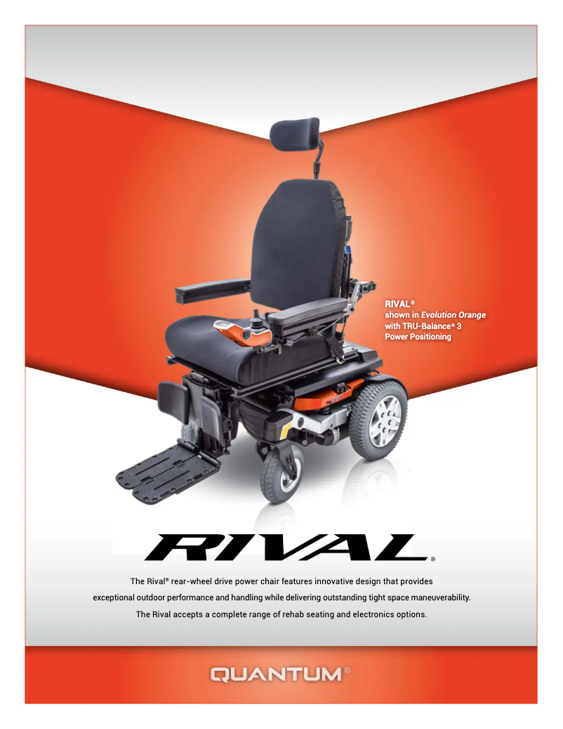 Imagen de la primera página del manual del dispositivo Rival