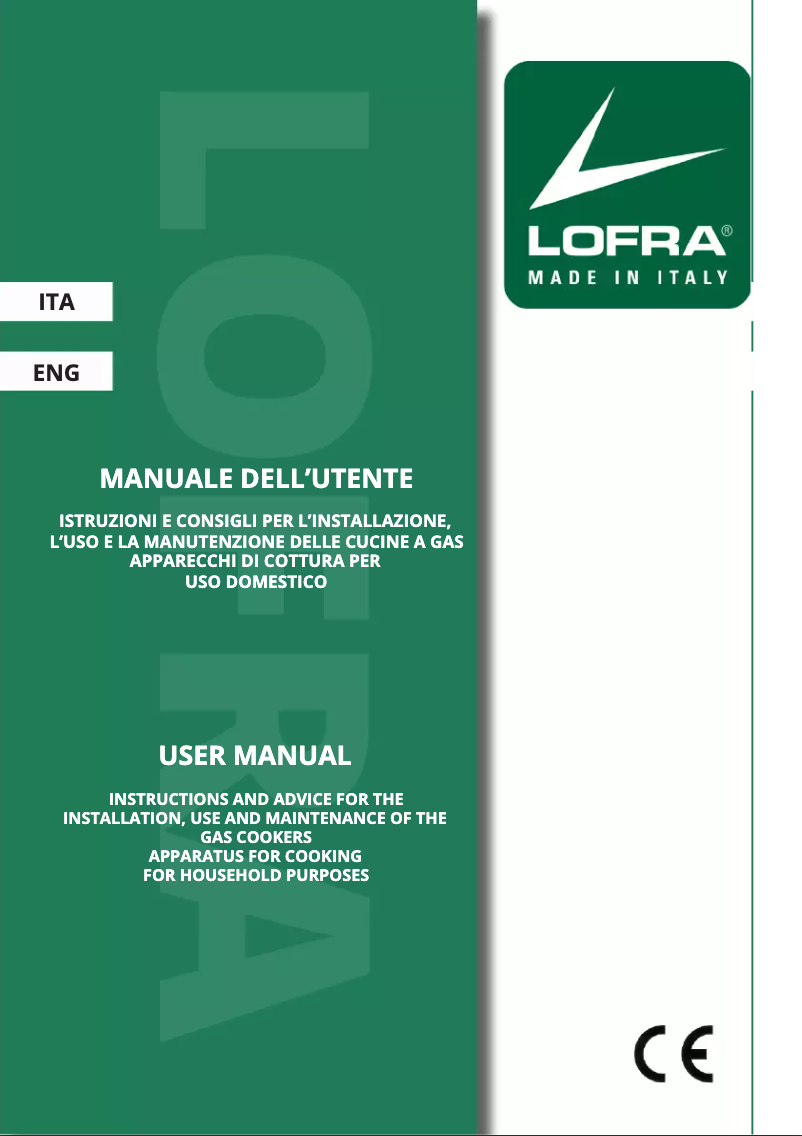 Página 1 del manual Manual de usuario Lofra PBID126GV+E/2Ci