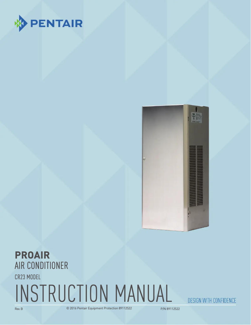 Imagen de la primera página del manual del dispositivo CR230216G002