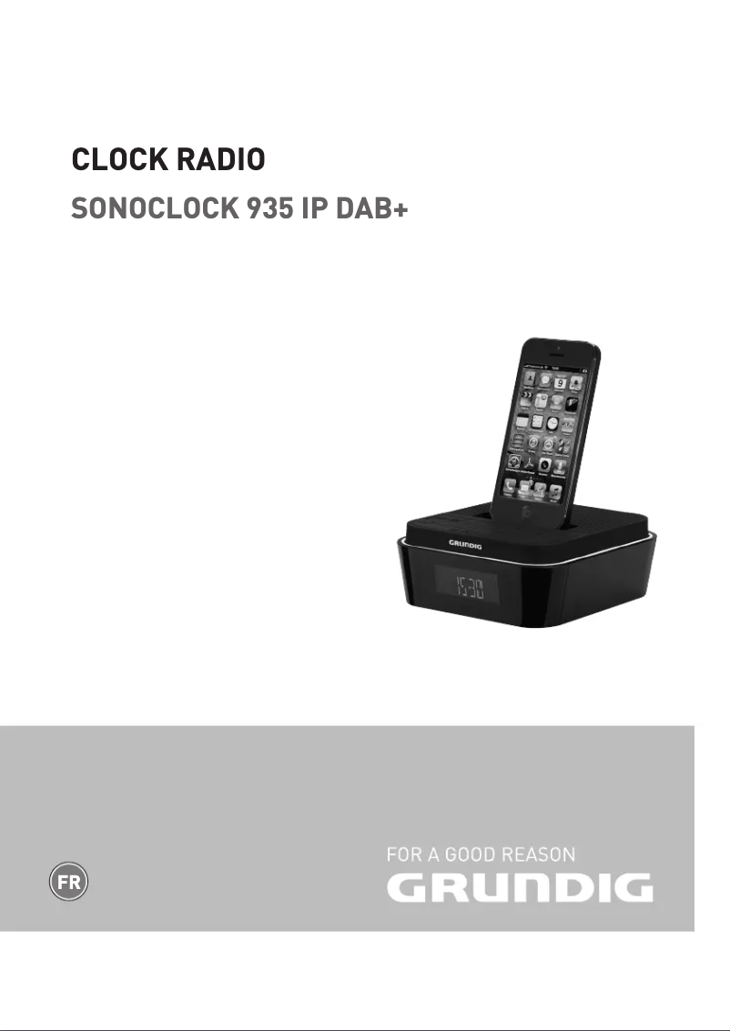 Imagen de la primera página del manual del dispositivo Sonoclock 935 IP DAB+