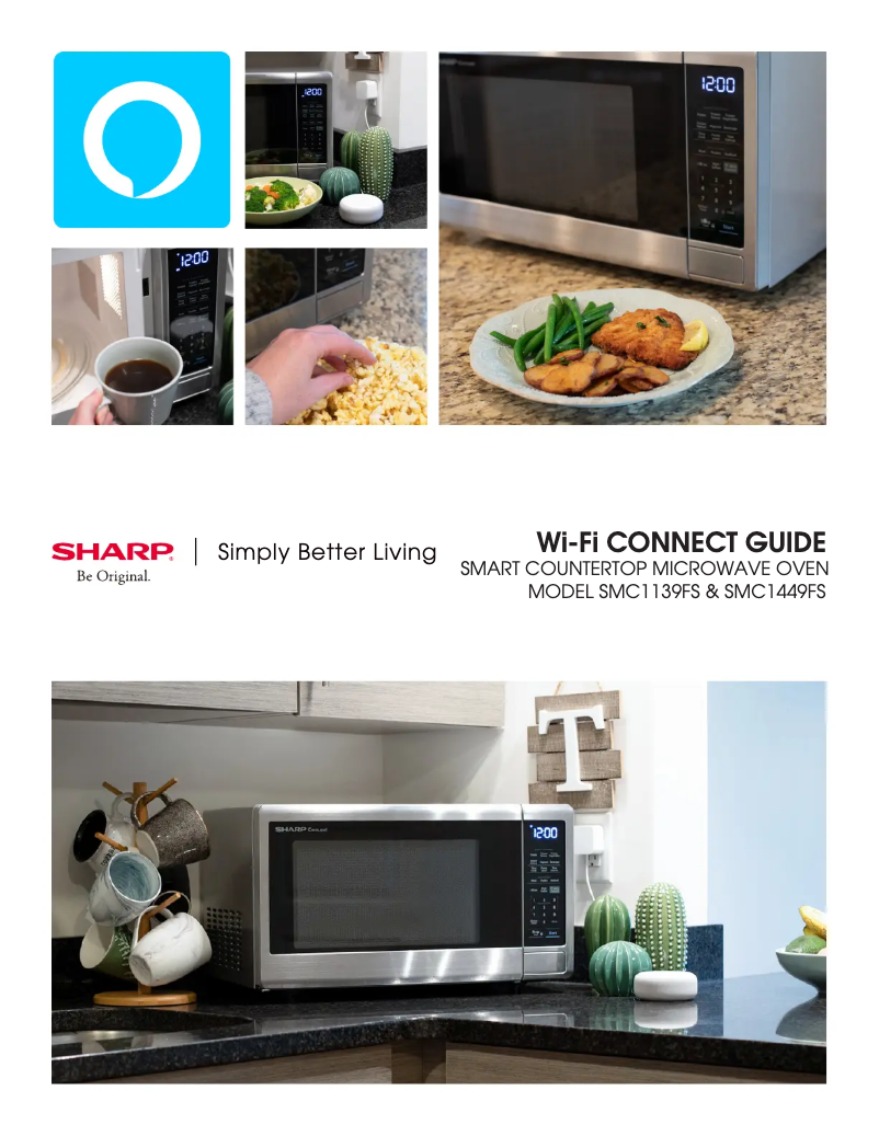 Página 1 del manual Guía de inicio rápido Sharp SMC1139FS