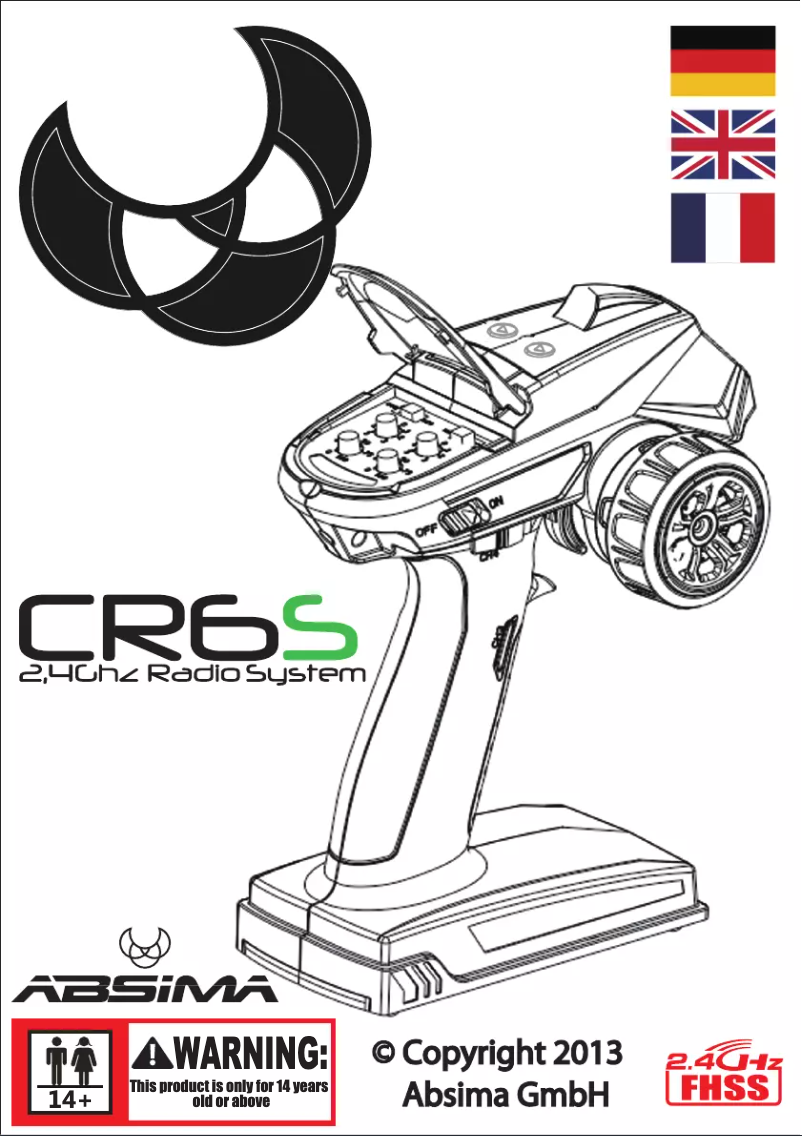 Imagen de la primera página del manual del dispositivo CR6S