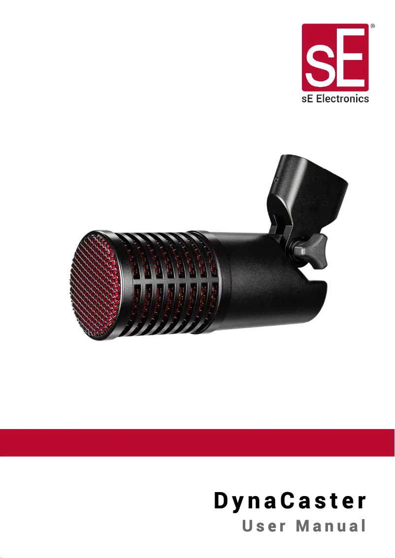 Imagen de la primera página del manual del dispositivo DynaCaster