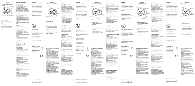 Imagen de la primera página del manual del dispositivo BN0159