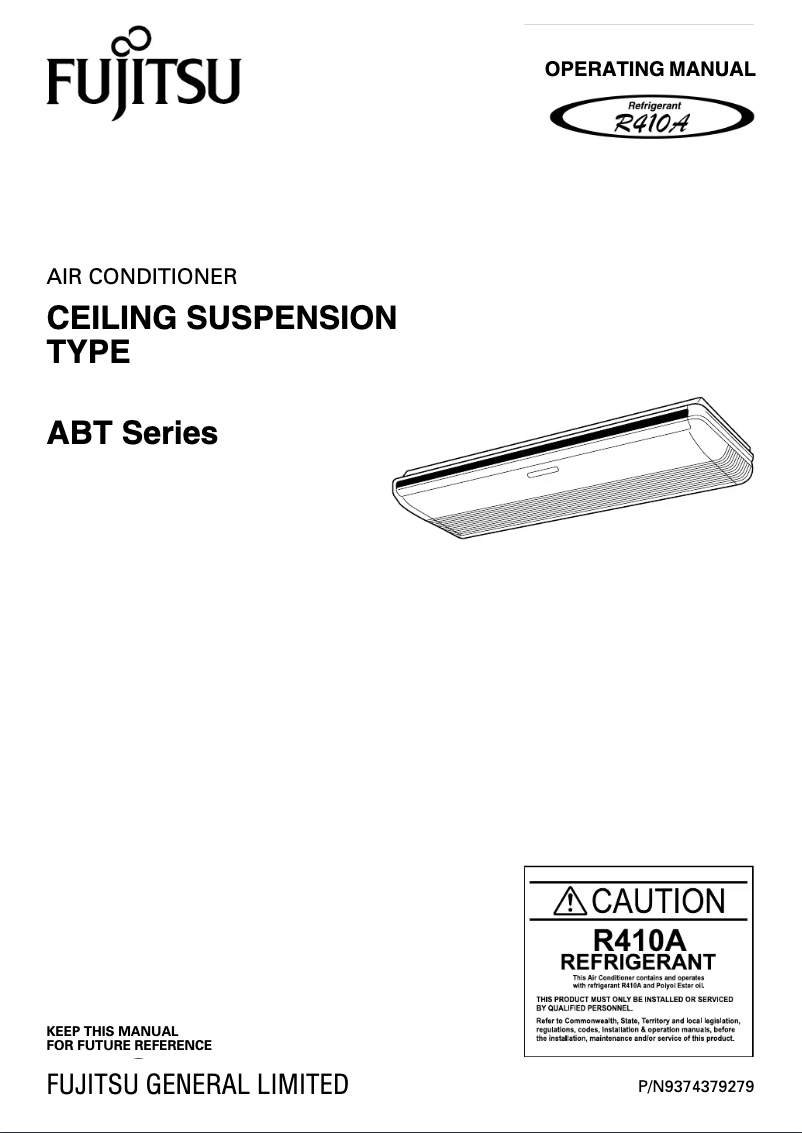 Página 1 del manual Manual de usuario Fujitsu ABTA36LAT