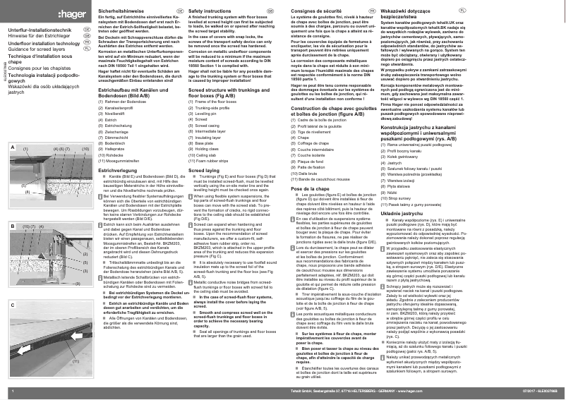 Imagen de la primera página del manual del dispositivo BKFD200065