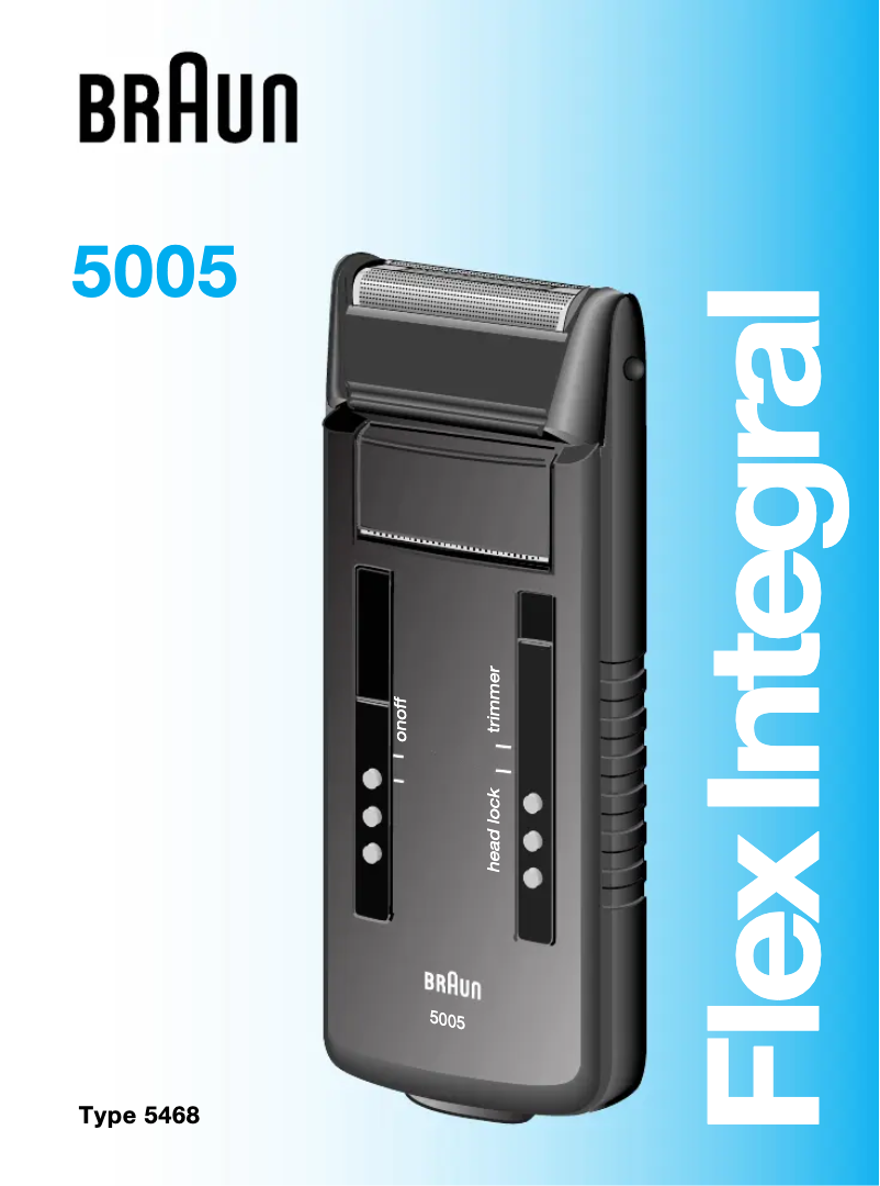 Imagen de la primera página del manual del dispositivo Flex Integral 5005