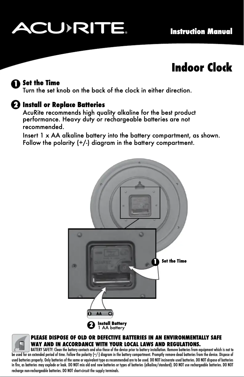 Imagen de la primera página del manual del dispositivo 75103A1