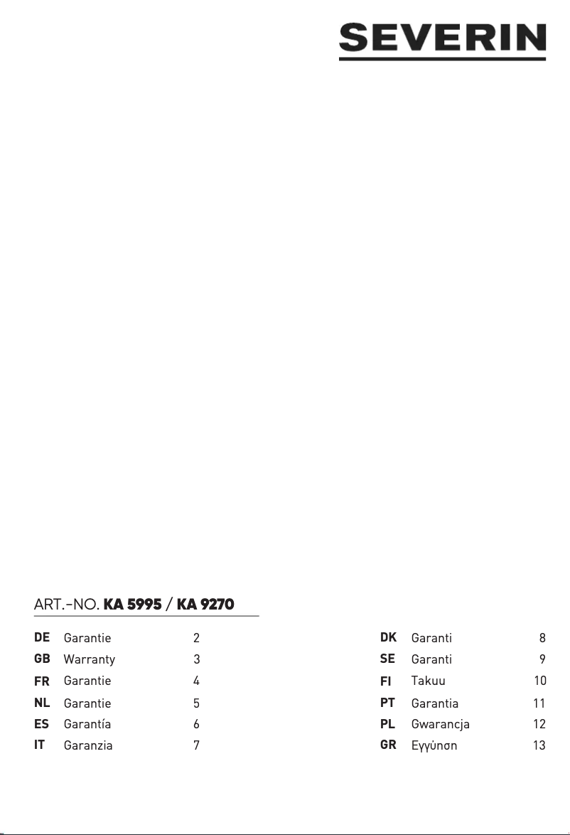 Imagen de la primera página del manual del dispositivo KA 5995