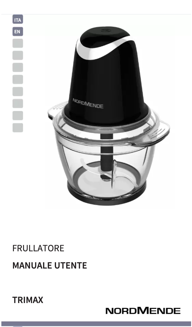 Imagen de la primera página del manual del dispositivo Trimax
