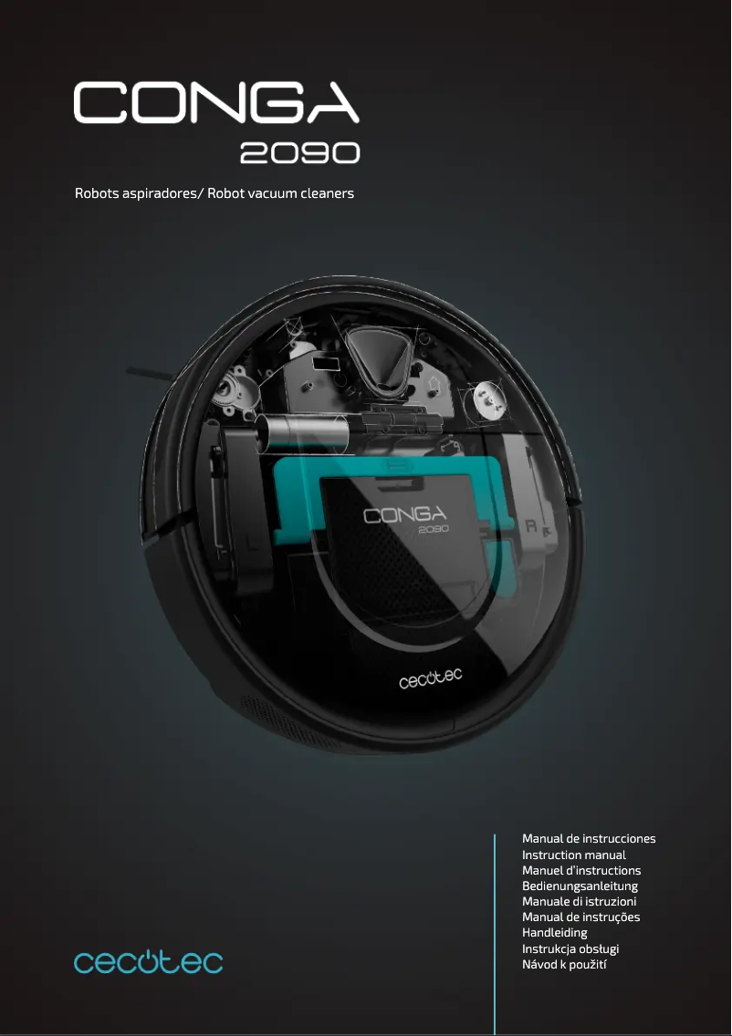 Imagen de la primera página del manual del dispositivo Conga 2090 Vision