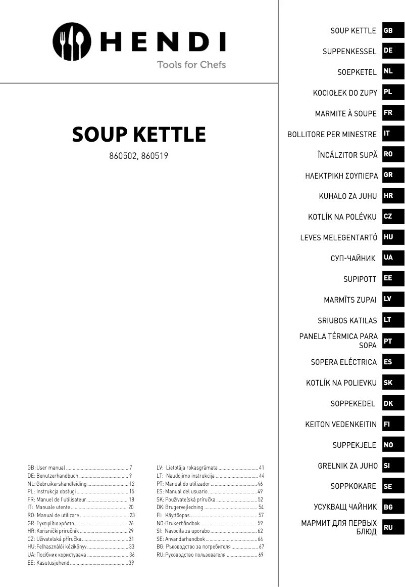 Imagen de la primera página del manual del dispositivo 860502