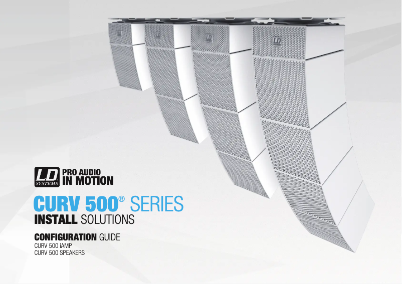 Página nº 1 - Manual de usuario LD Systems Curv 500 S2