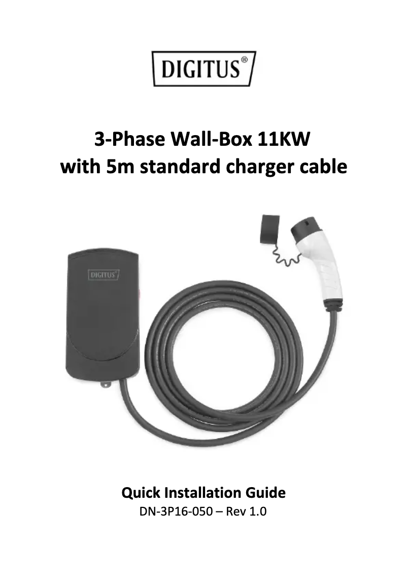 Imagen de la primera página del manual del dispositivo DN-3P16-050