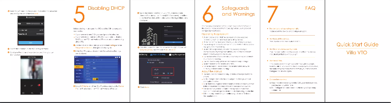 Página nº 1 - Guía de inicio rápido Dahua Technology VTO2111D-WP-S1
