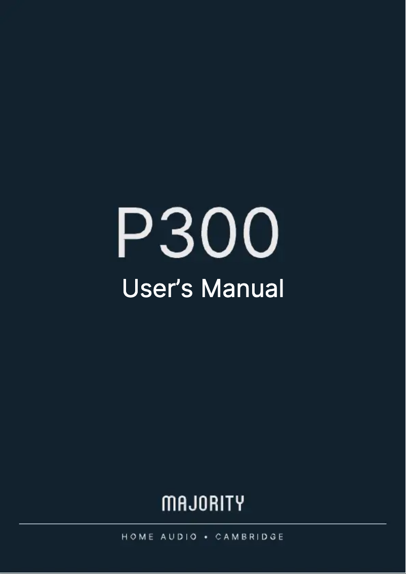 Imagen de la primera página del manual del dispositivo P300