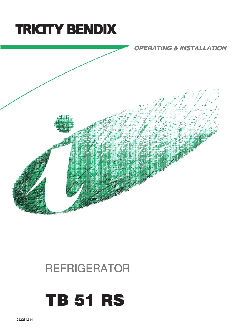 Imagen de la primera página del manual del dispositivo TB51RS