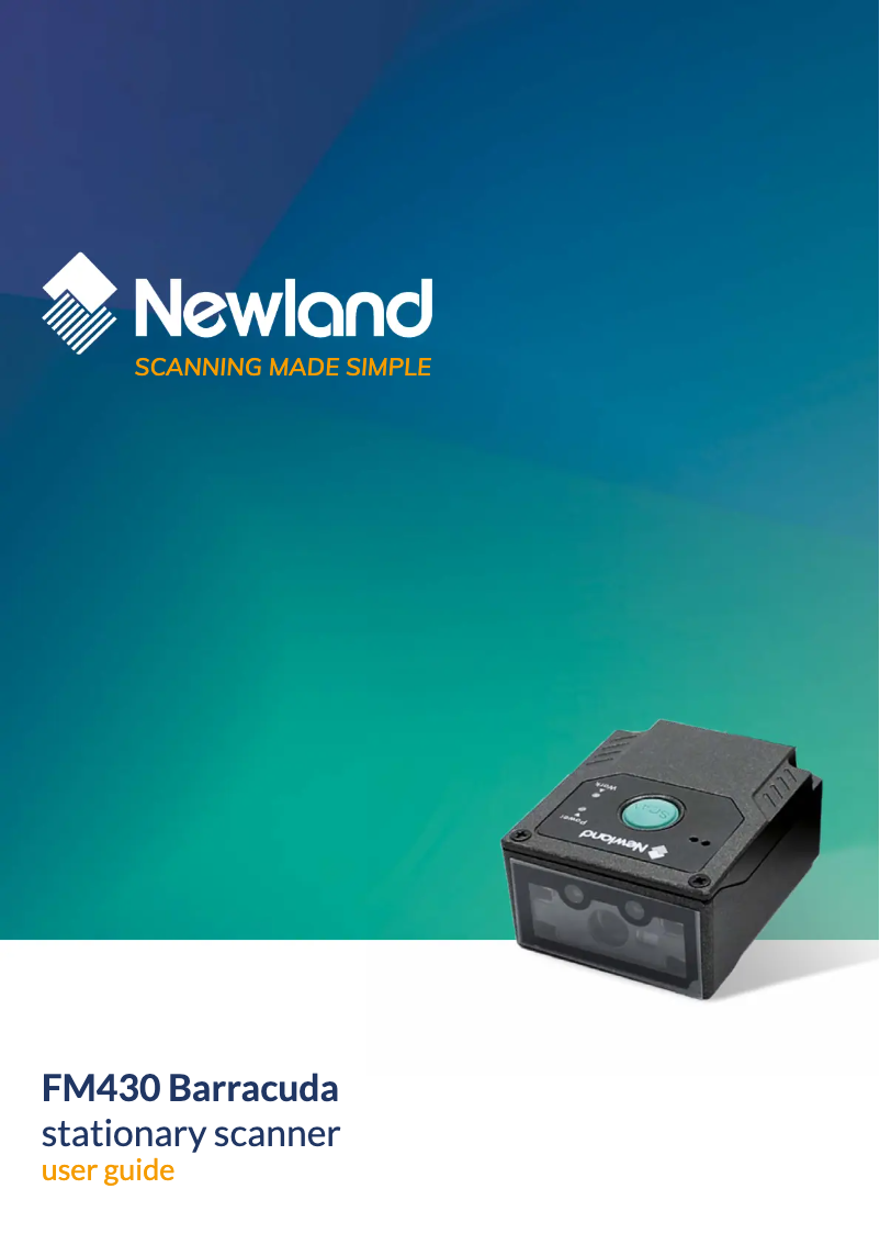 Imagen de la primera página del manual del dispositivo Barracuda FM430