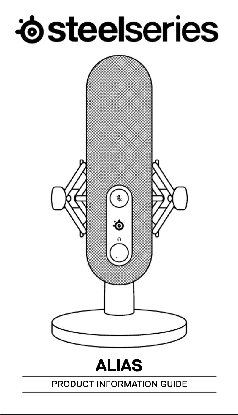 Página nº 1 - Manual de usuario Steelseries Alias