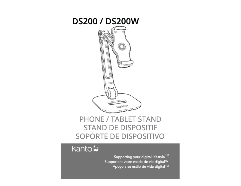 Página nº 1 - Manual de usuario Kanto DS200