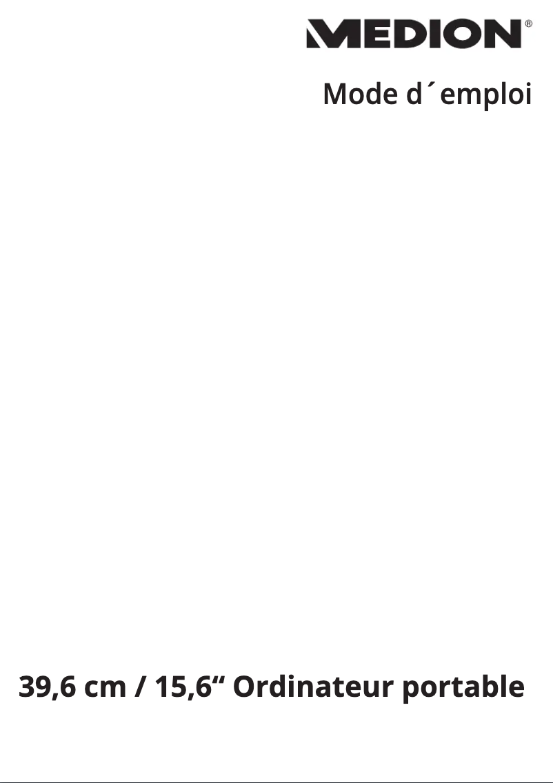 Imagen de la primera página del manual del dispositivo Akoya P6677 MD 60435