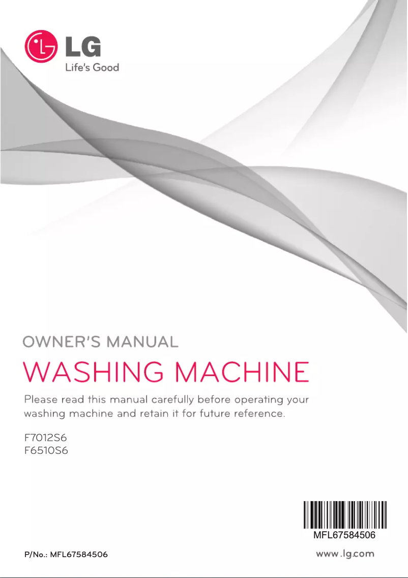 Imagen de la primera página del manual del dispositivo F6510S6