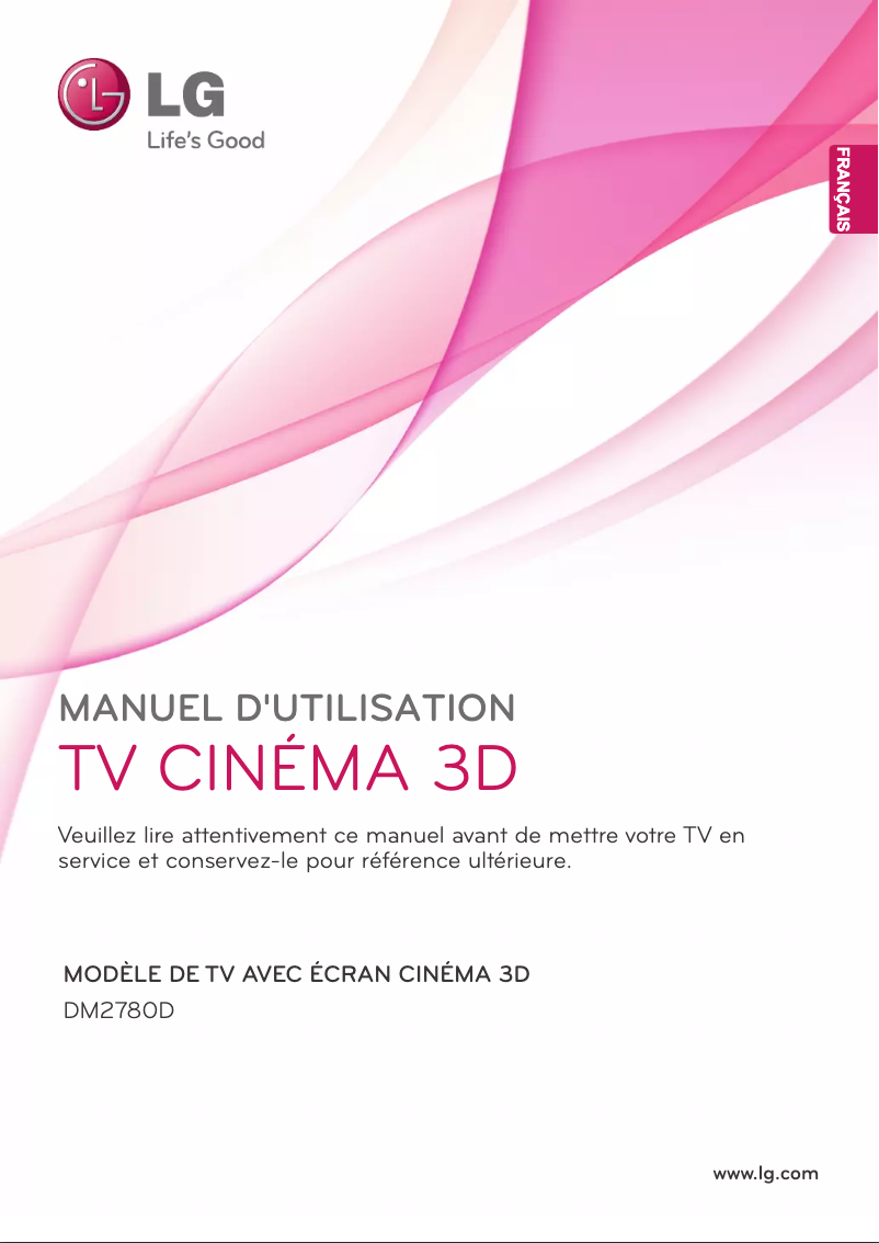 Imagen de la primera página del manual del dispositivo DM2780D