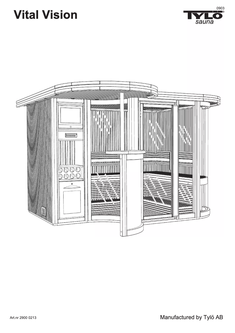 Imagen de la primera página del manual del dispositivo Vital Vision