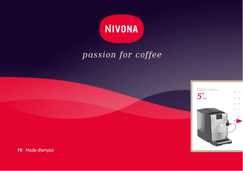 Página 1 del manual Manual de usuario Nivona CafeRomatica 560