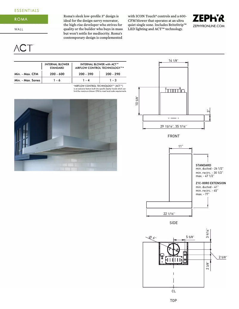 Imagen de la primera página del manual del dispositivo ZRO-M90DS