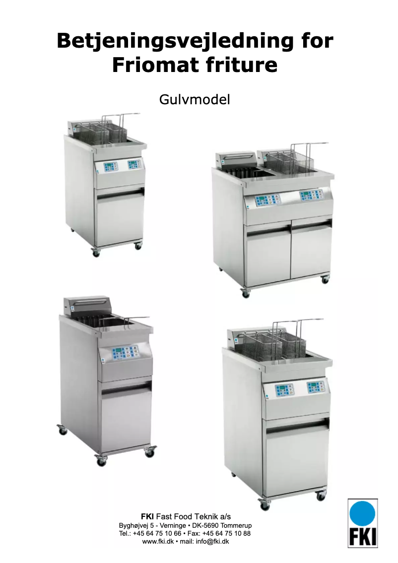 Página 1 del manual Manual de usuario FKI FKE 2515 G