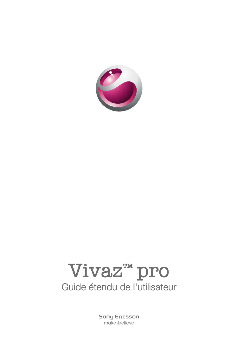 Imagen de la primera página del manual del dispositivo Vivaz Pro