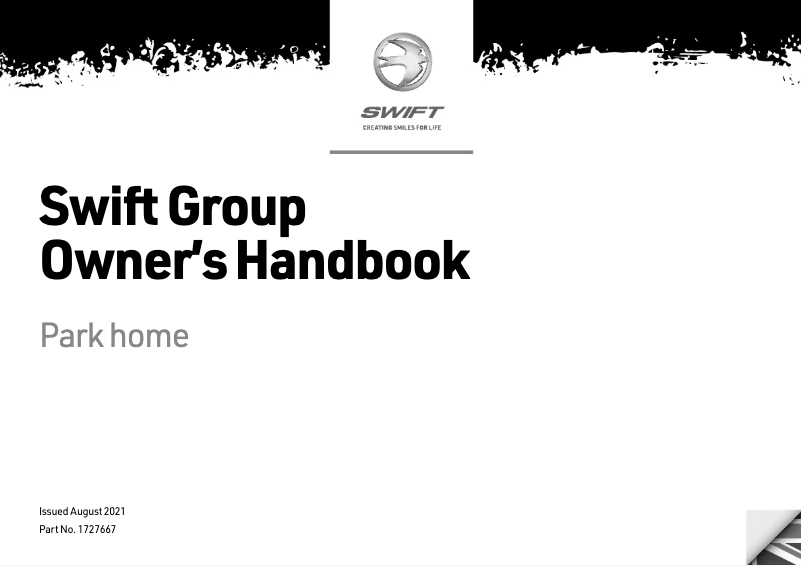 Imagen de la primera página del manual del dispositivo Park Home (2022)