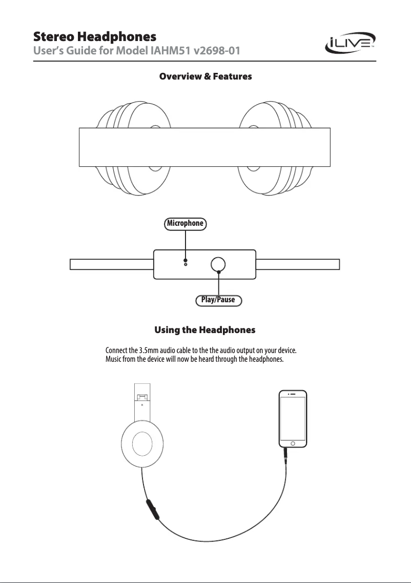 Imagen de la primera página del manual del dispositivo IAHM51