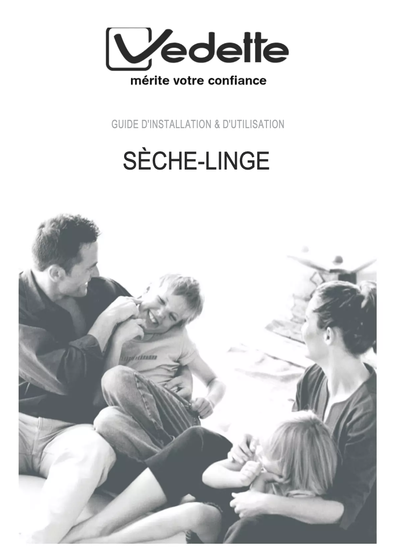 Página 1 del manual Manual de usuario Vedette VSF58H1DW