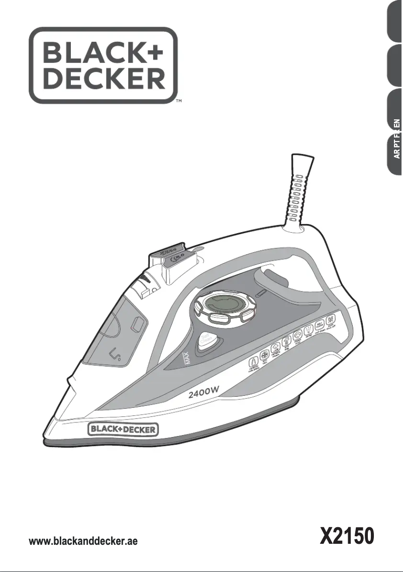 Página nº 1 - Manual de usuario Black & Decker X2150