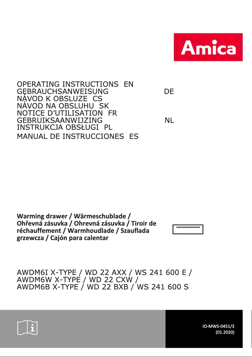 Imagen de la primera página del manual del dispositivo WS 241 600 E