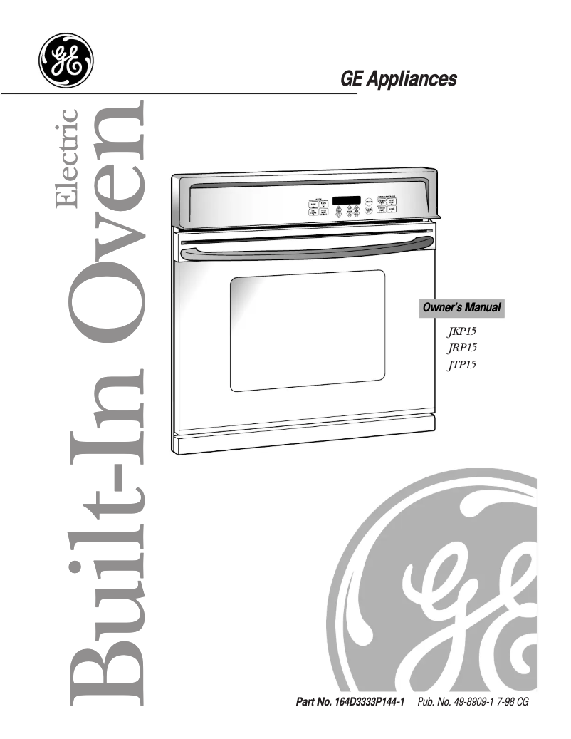 Imagen de la primera página del manual del dispositivo JTP15AAAA